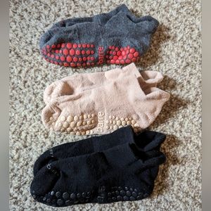 Pure Barre Grip Socks - 3 Pairs